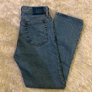 Abercrombie & Fitch Mid Rise 90s Straight Jean